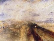 Joseph Mallord William Turner Rain,Steam and Speed The Great Western Railway oil painting reproduction